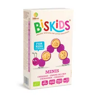 Belkorn BISkids – BIO detské celozrnné mini sušienky s chia semienkami