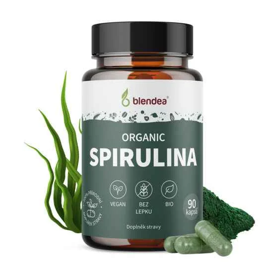 BLENDEA BIO SPIRULINA 1×90 cps, výživový doplnok