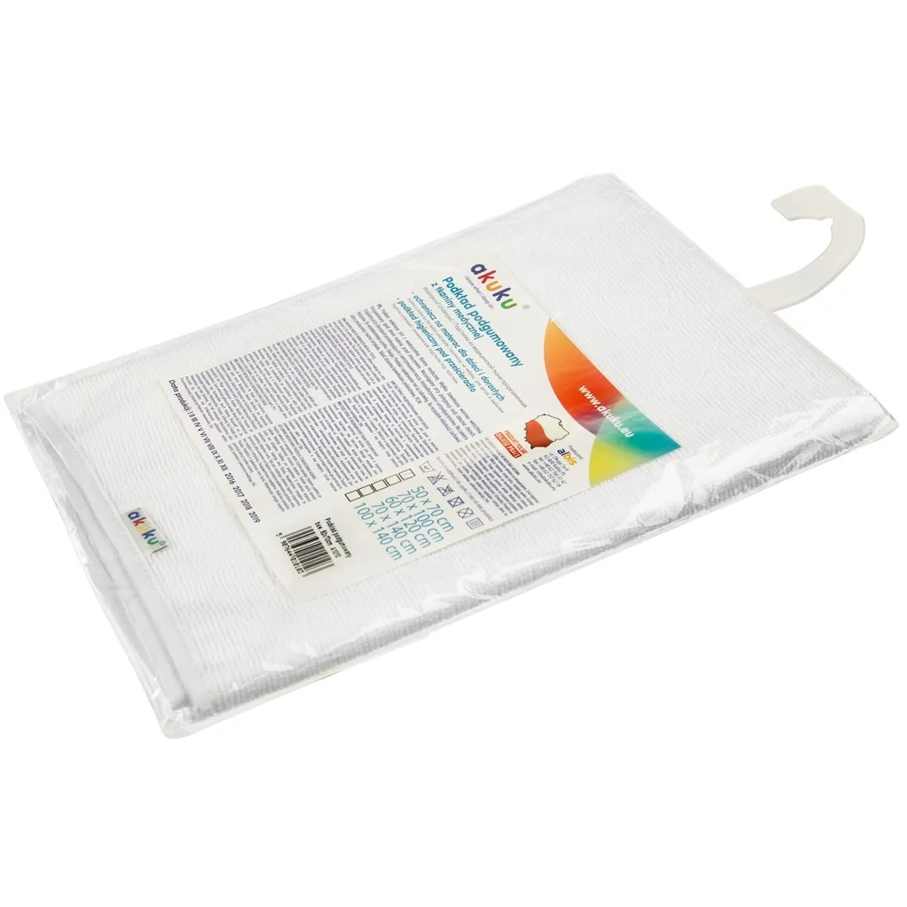 Nepremokavá podložka Akuku froté 40x90 biela , 20C43173
