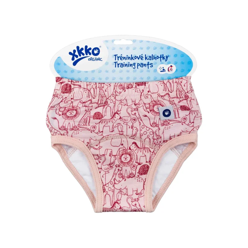 XKKO Organic Tréningové nohavičky  - Safari Mesa Rose, Veľkosť M ORGTP0602