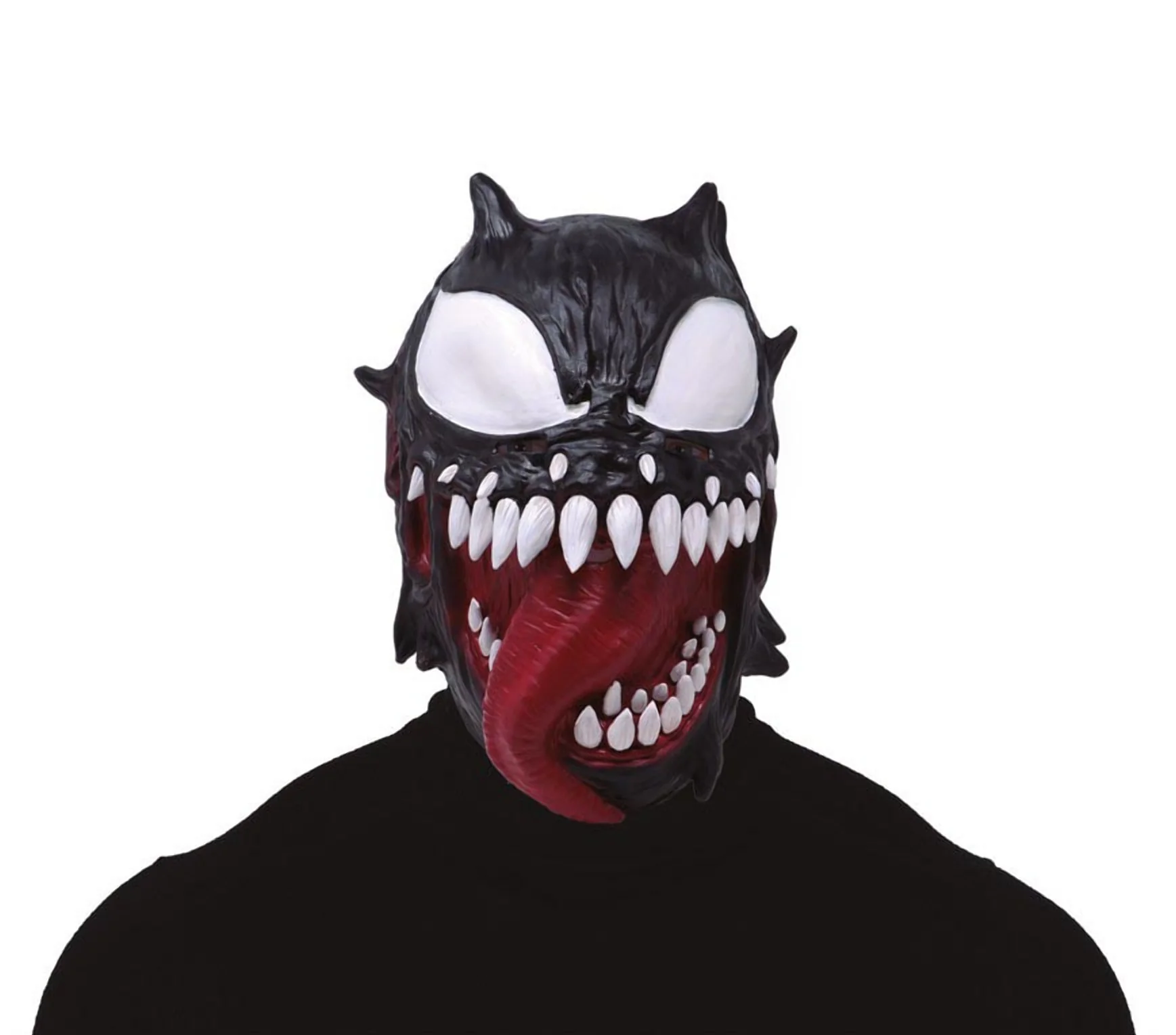 Maska Venom čierna latex
