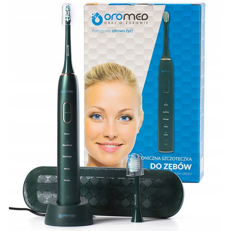 Sonická zubná kefka OROMED ORO-BRUSH GREEN