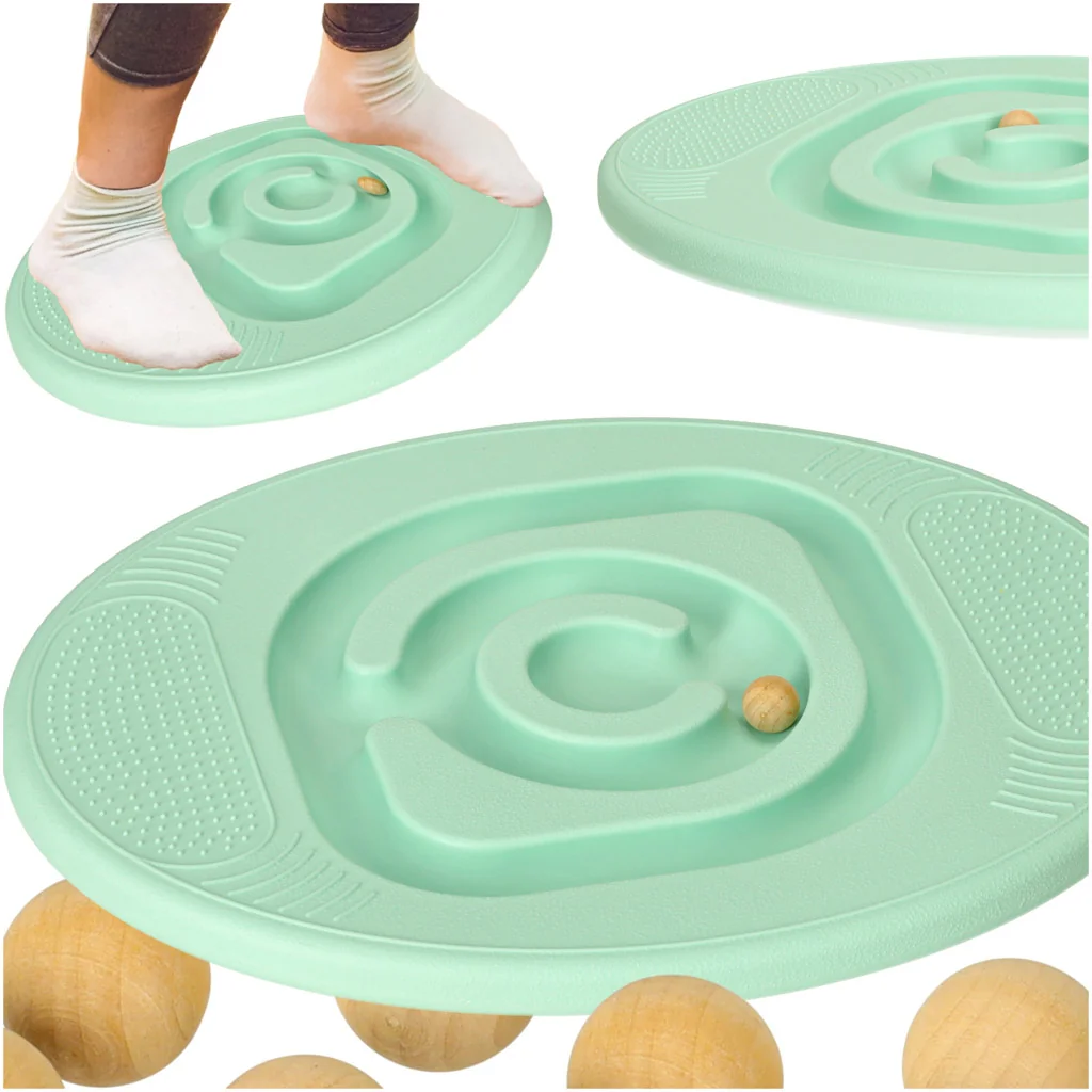 Balančná doska s labyrintom – mäta, max. 90 kg, senzorická