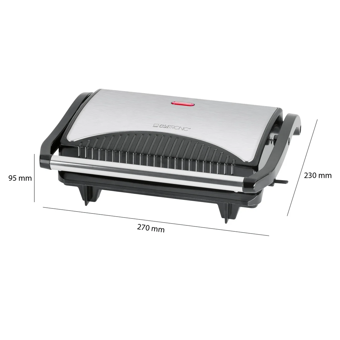 Clatronic MG 3519 kontaktný gril na panini, nepriľnavý povrch 700 W