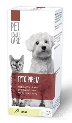 PET HEALTH CARE FYTO PIPETA 1×15 ml, repelent