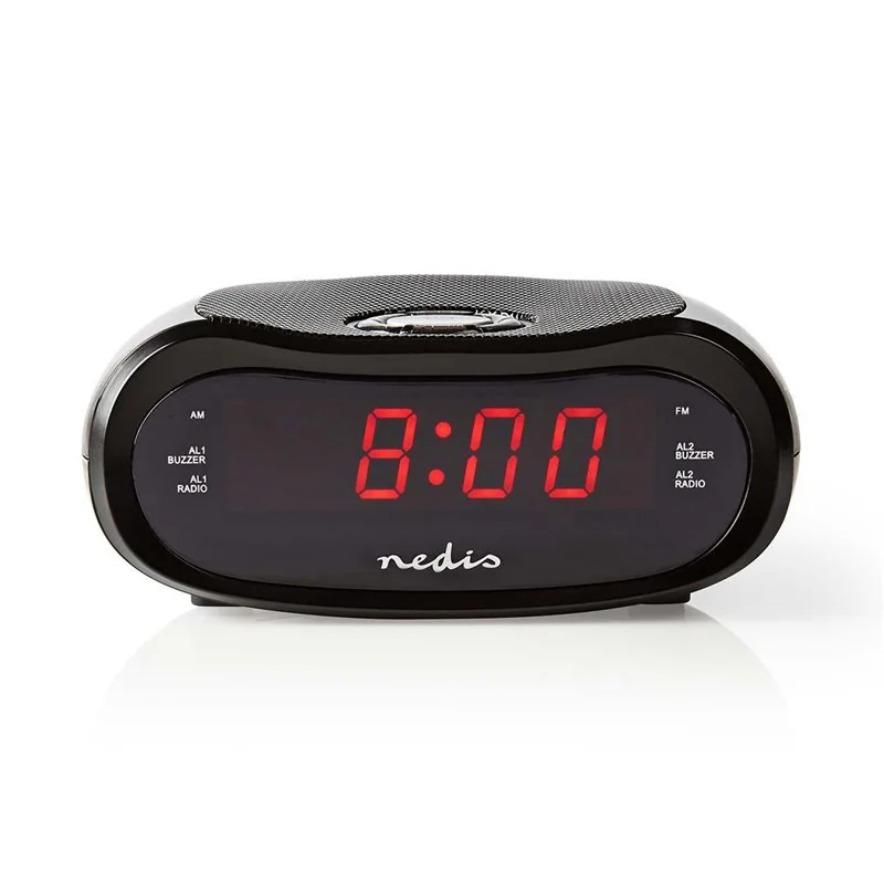 Rádiobudík NEDIS CLAR001BK