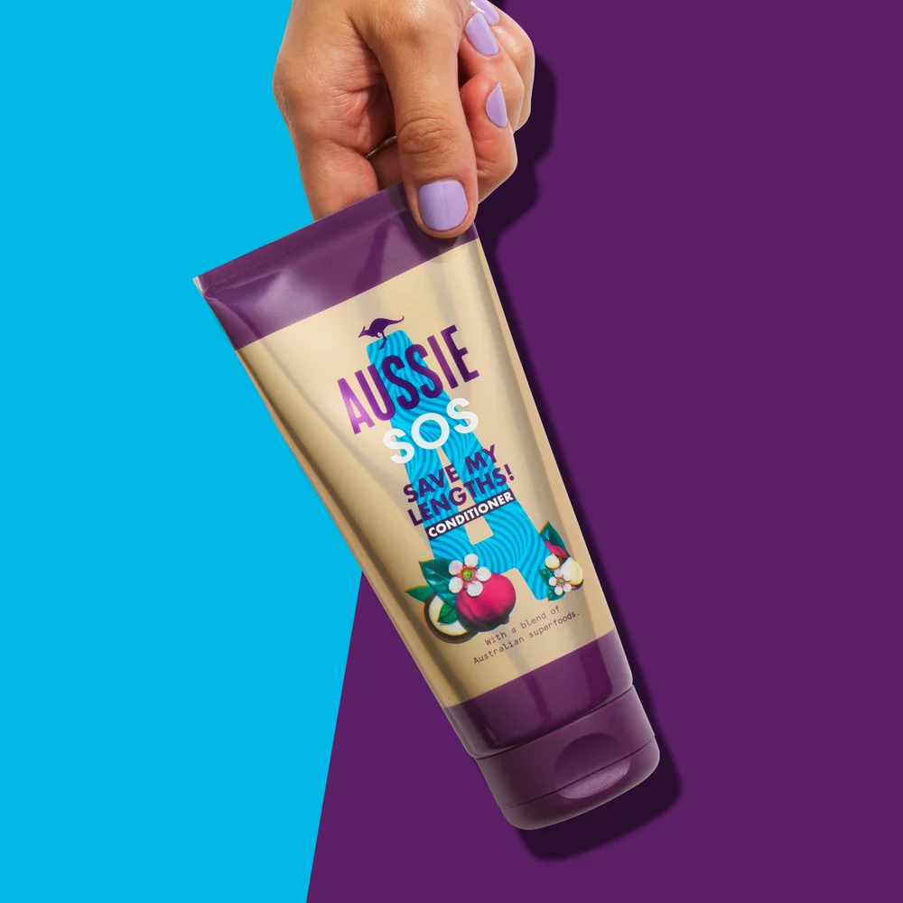 Aussie SOS Save My Lengths! Kondicionér Na Poškodené Vlasy 1×200ml, kondicionér na poškodené vlasy