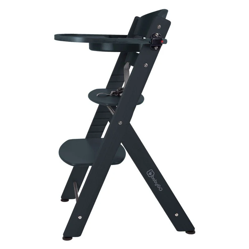 BABYGO jedálenská stolička FAMILY XL Black