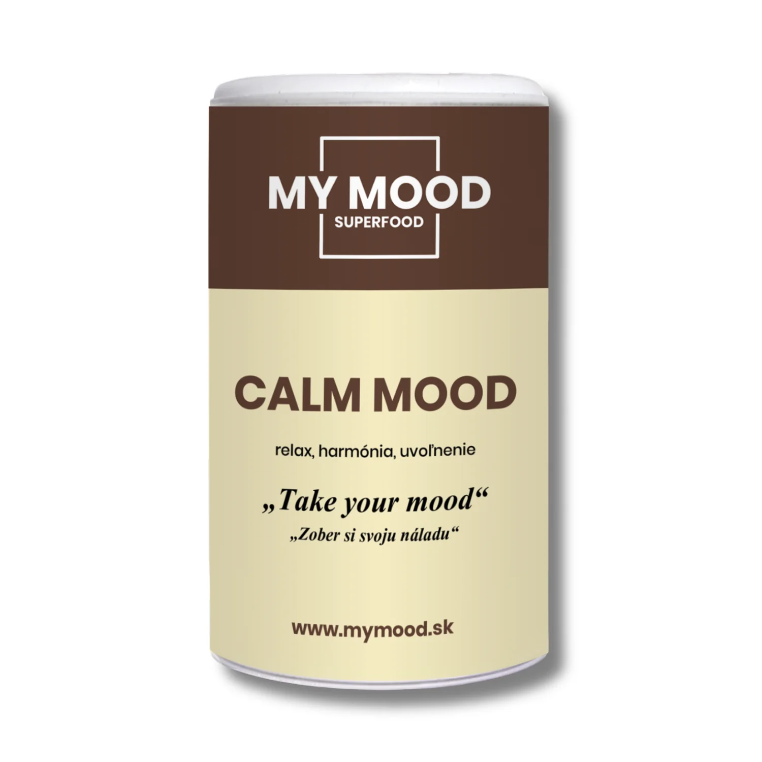 CALM MOOD 150g Kakaový nápoj s adaptogénmi pre pohodu a spánok