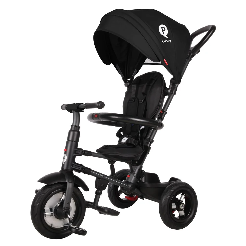 Trojkolka Rito air gel (Rubber) Black, vek 10-72 mesiacov 