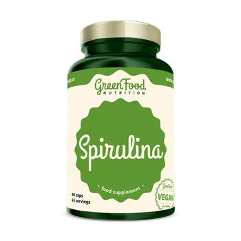 GreenFood Nutrition Spirulina 90cps 1×90 cps