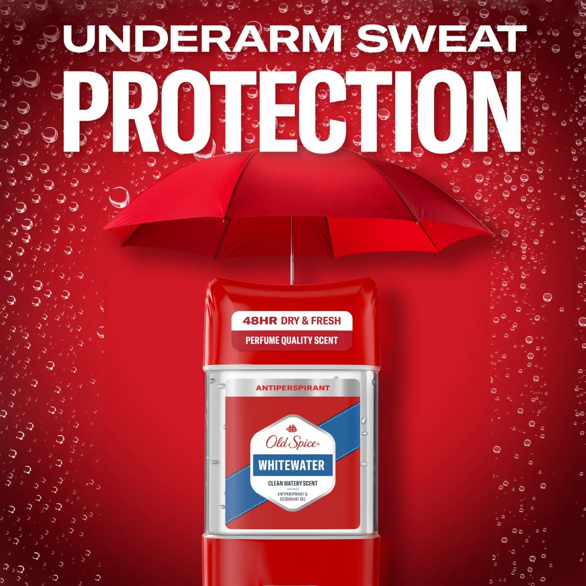 OLD SPICE CLEAR GEL WHITEWATER 1×70 ml, gélový antiperspirant
