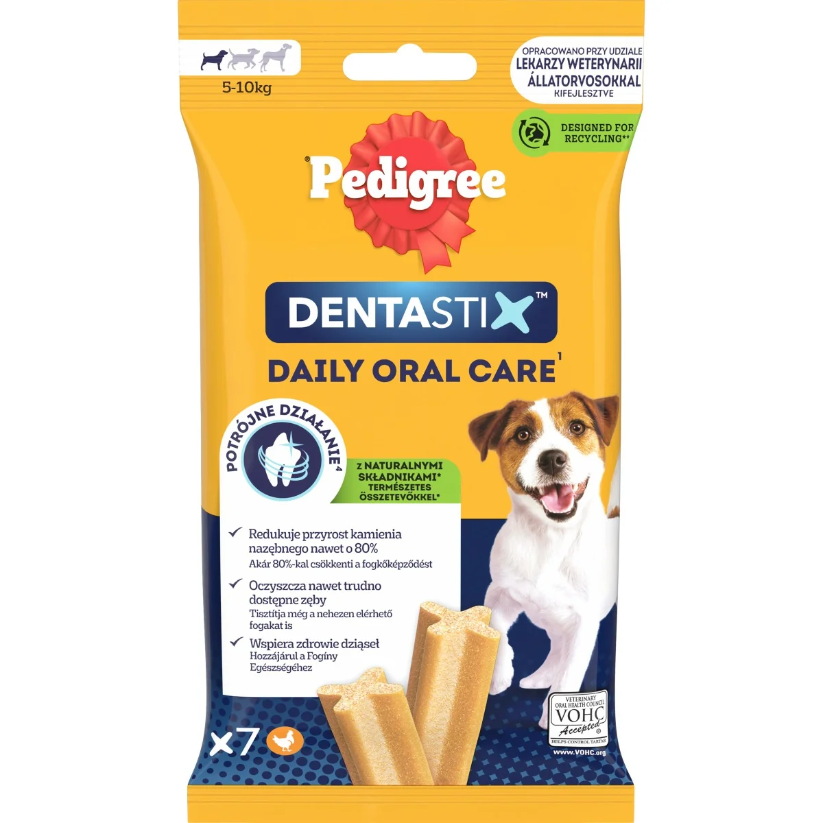 PEDIGREE pochúťka DentaStix Small 7pack 1×7 ks, pochúťka pre psy