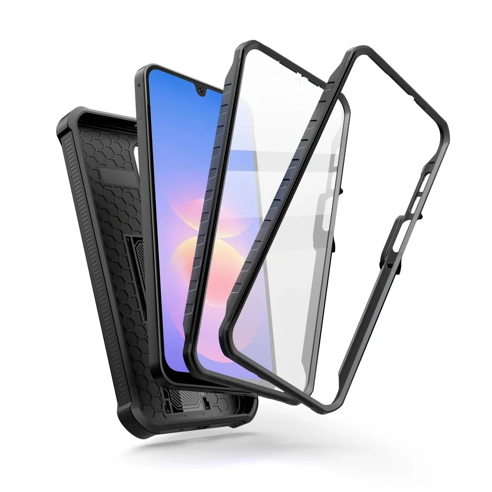 Tech-Protect Kevlar Cam kryt na Samsung Galaxy A17 / A18 4G 5G, čierny