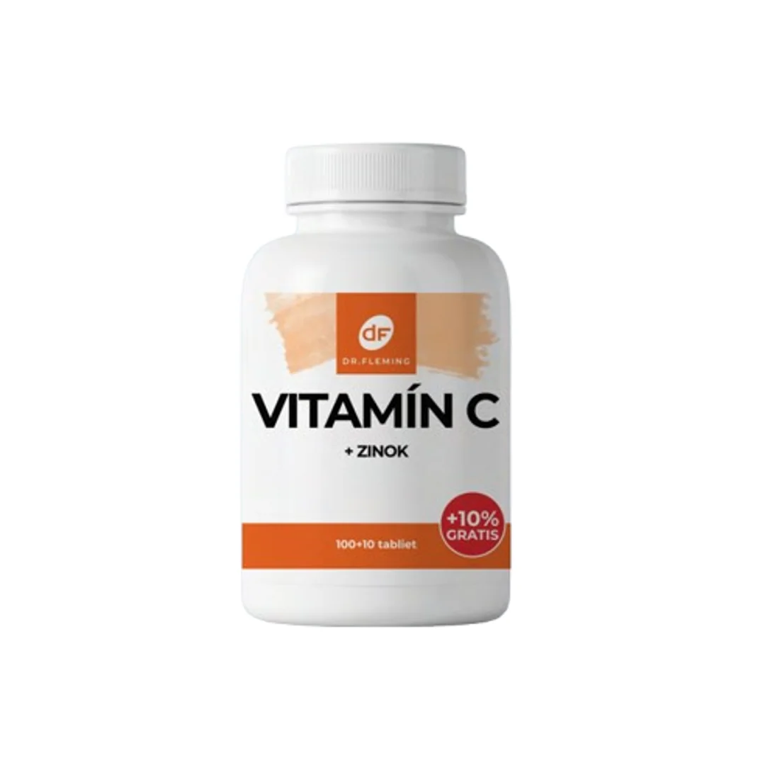 DR. FLEMING Vitamin C 500mg + Zinok +10% gratis 110ks
