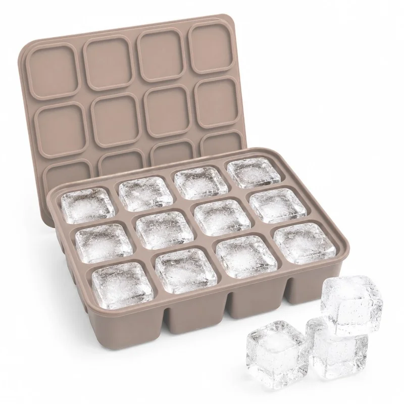 Livefy forma na ľad IceCubes, hnedá