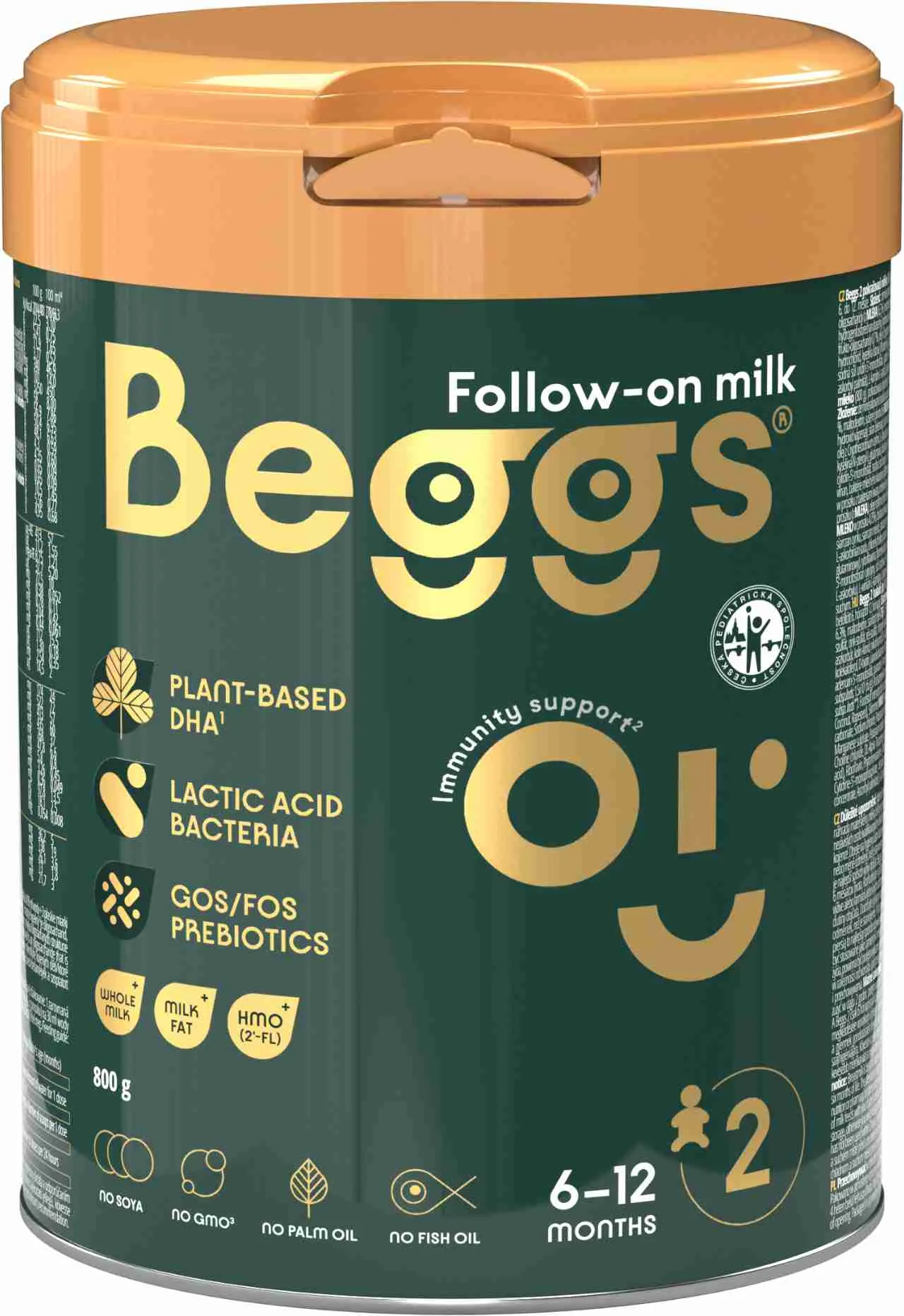 Beggs 2 pokračovacie mlieko 1×800g,pokračovacie mlieko 2