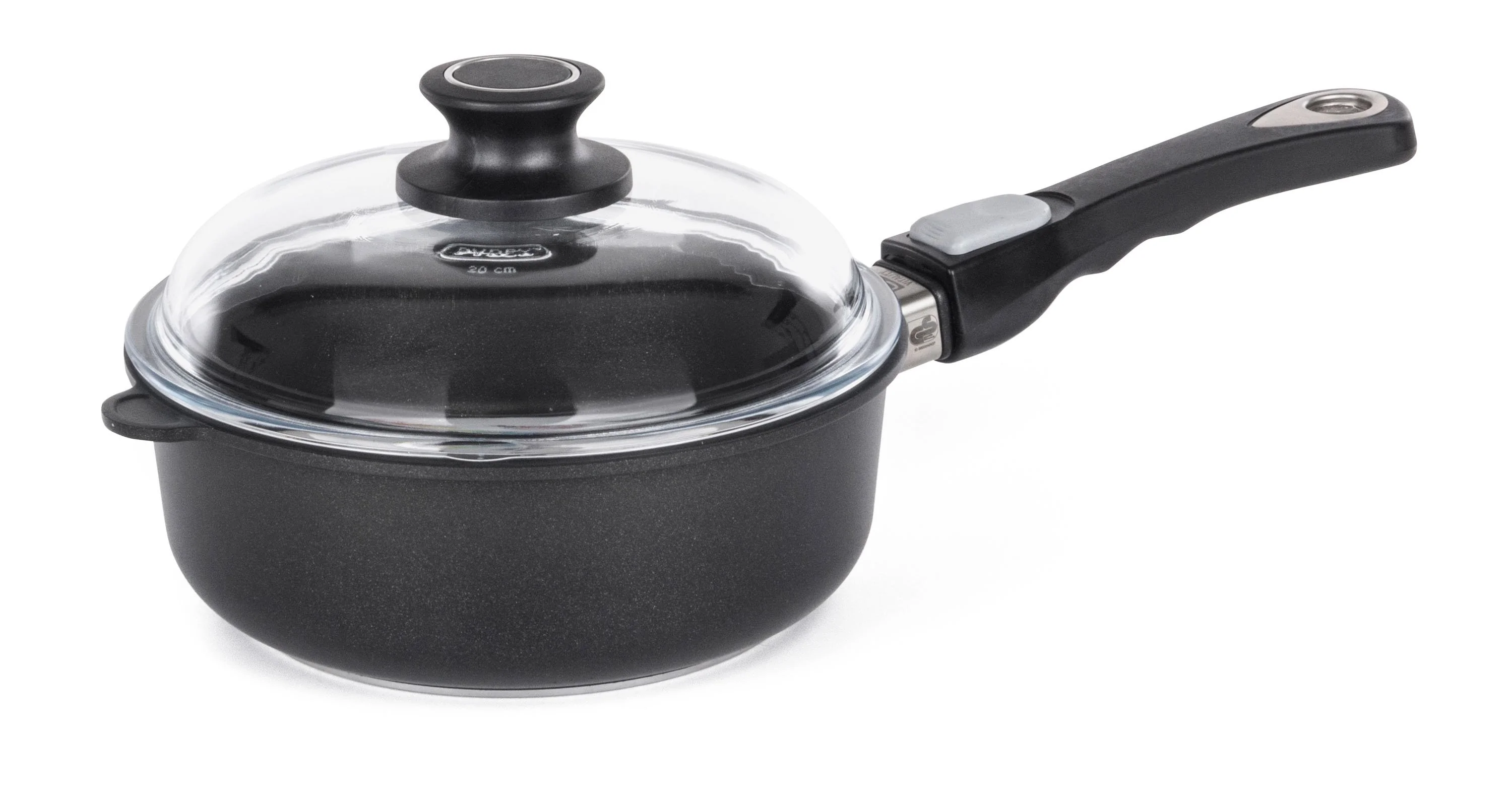 G21 Hlboká panvica Prime 20 cm s pokrievkou a odnímateľnou rukoväťou Prime 20 cm s pokrievkou a odnímateľnou rukoväťou G21-CTHPR20