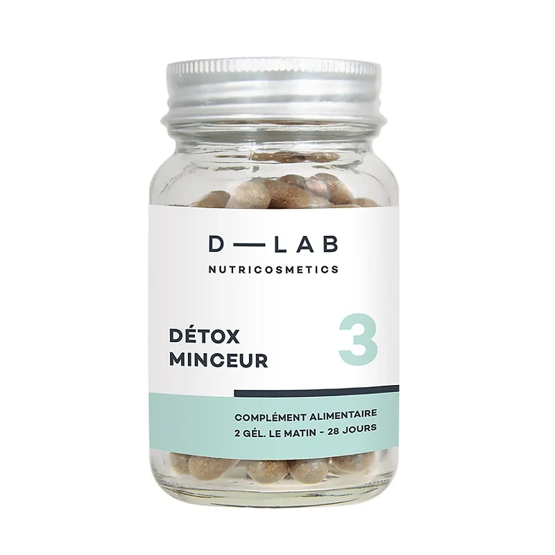 D-LAB Detox Minceur - Detoxikáčný program 1×56 cps, výživový doplnok