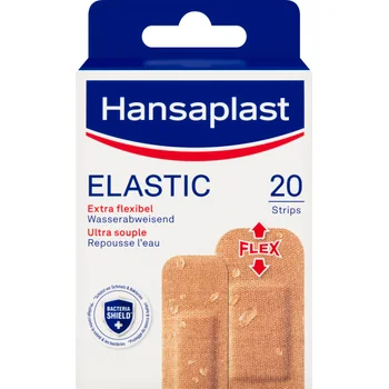 Hansaplast ELASTIC Extra flexible 1×20 ks, náplasti