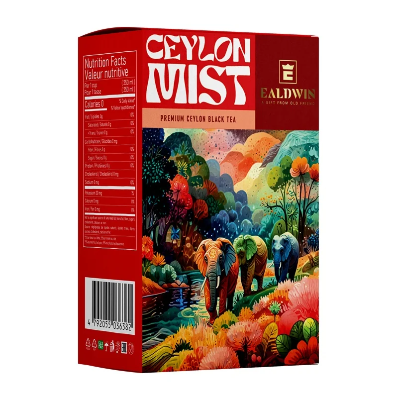 EALDWIN Black Tea Trio, čierne sypané čaje, set 3 druhov 300 gramov (3 x 100g)
