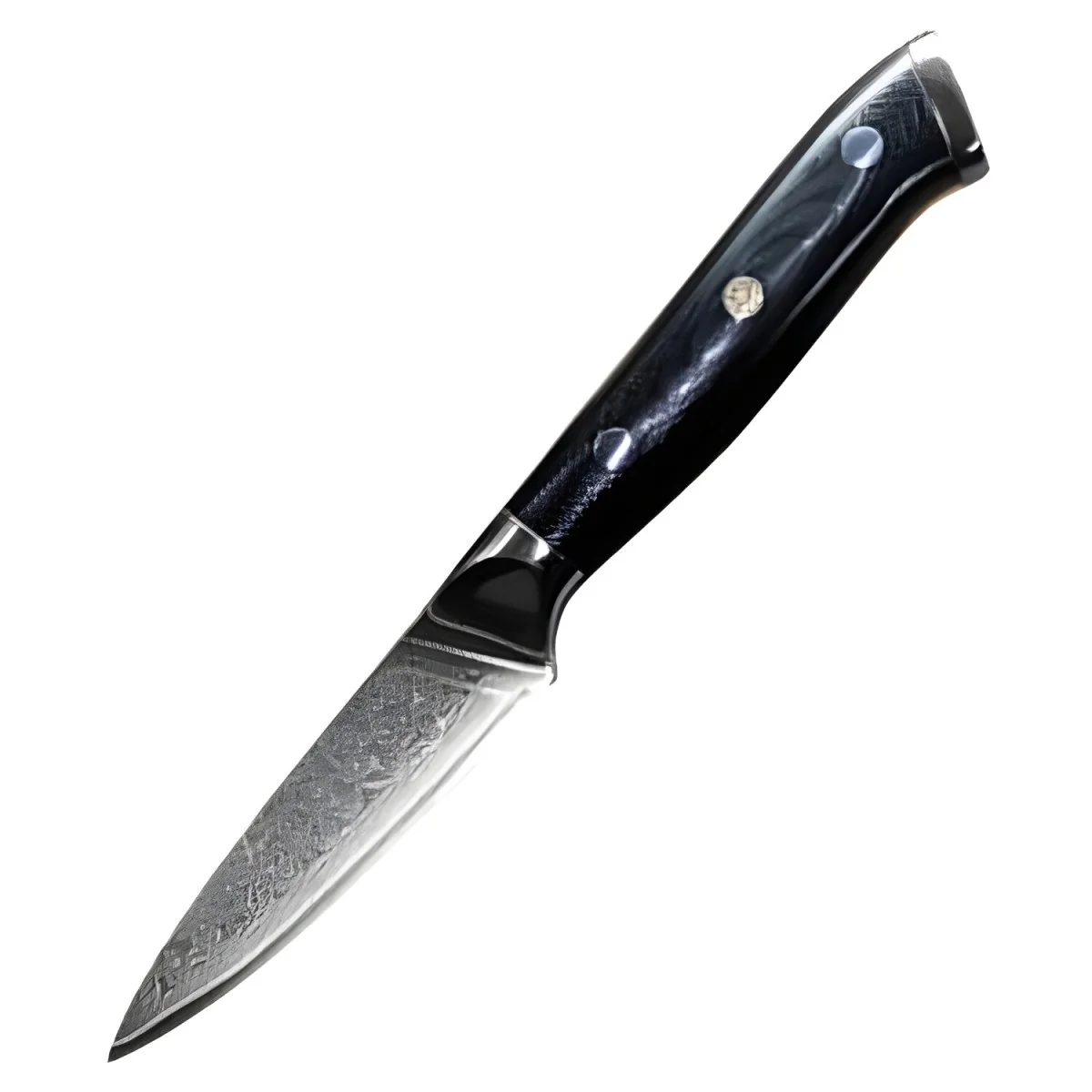 Damaškový kuchynský nôž-Paring 8,5cm, čepeľ 19,5cm
