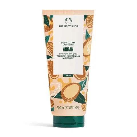 The Body Shop Telové mlieko Argan 1×200 ml, telové mlieko