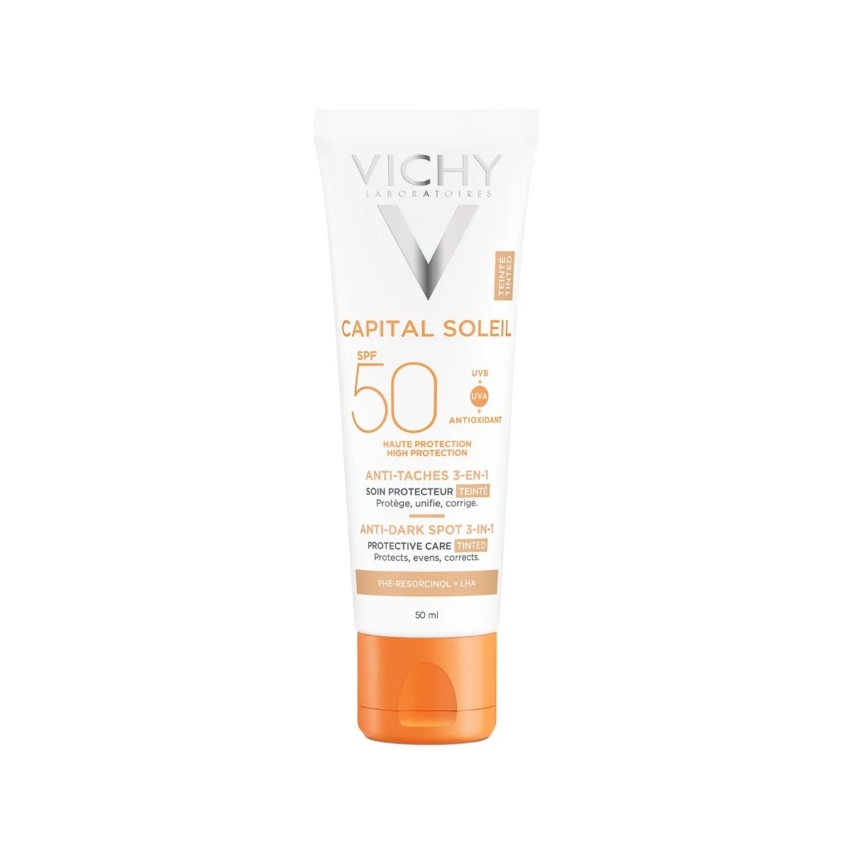 VICHY Idéal Soleil ANTI-DARK SPOTS SPF 50+ R18 1×50 ml, krém