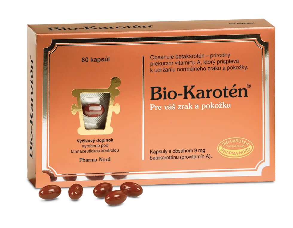 PHARMA NORD BIO-KAROTEN 1×60 cps, výživový doplnok
