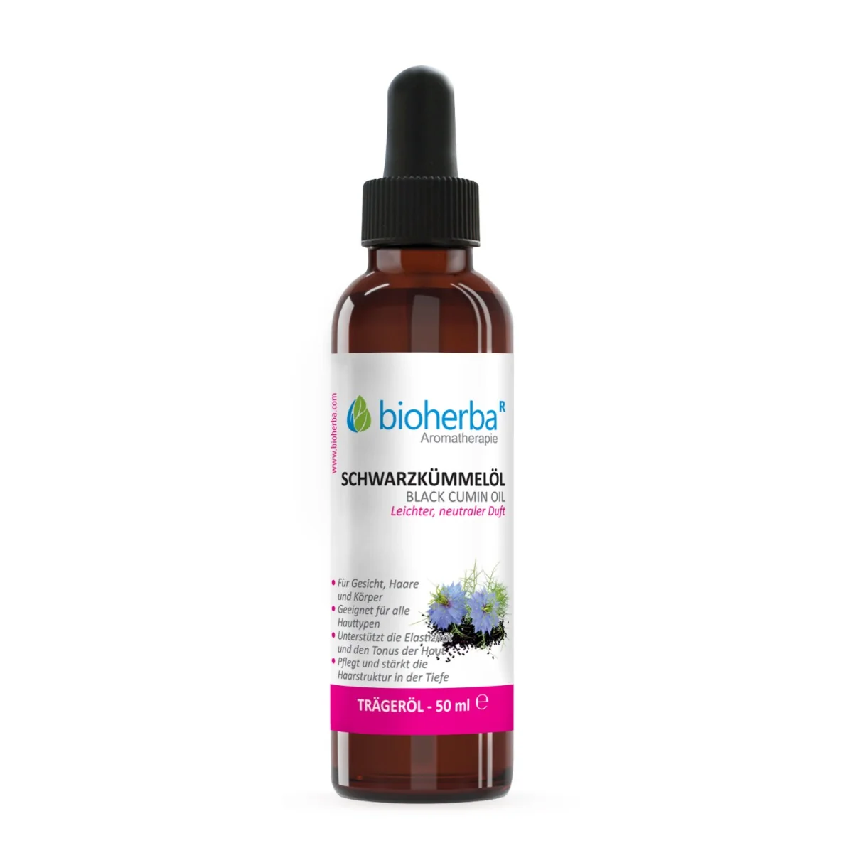 Olej z čiernej rasce – 50 ml – Bioherba