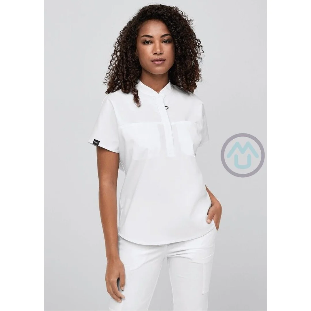 Zdravotnícka blúza LONDON (TENCEL™) - biela M