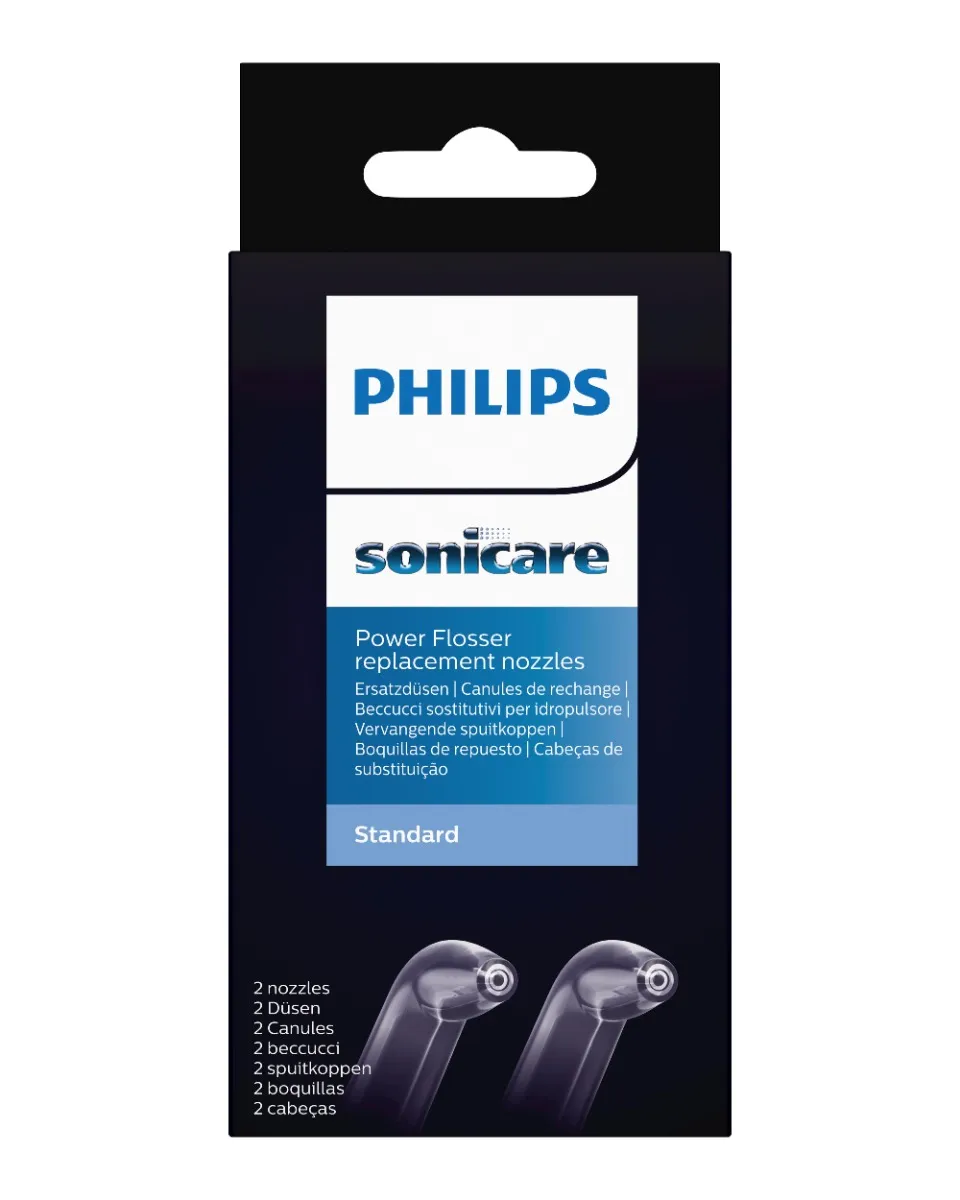 Philips Sonicare HX3042/00, Trysky pre ústnu sprchu 1×2 ks, náhradná hlavica