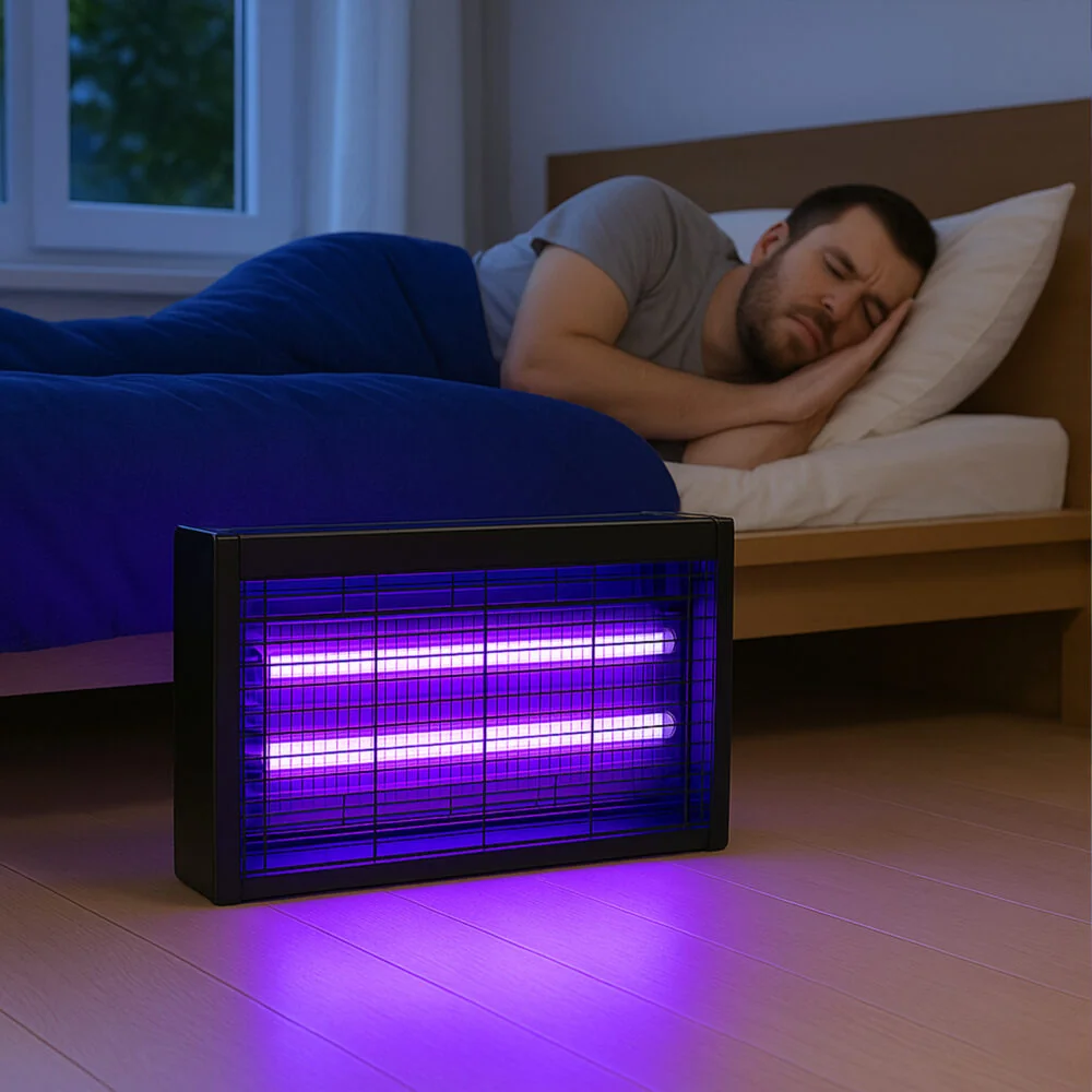 MG Insect UV lapač hmyzu 20W, čierny