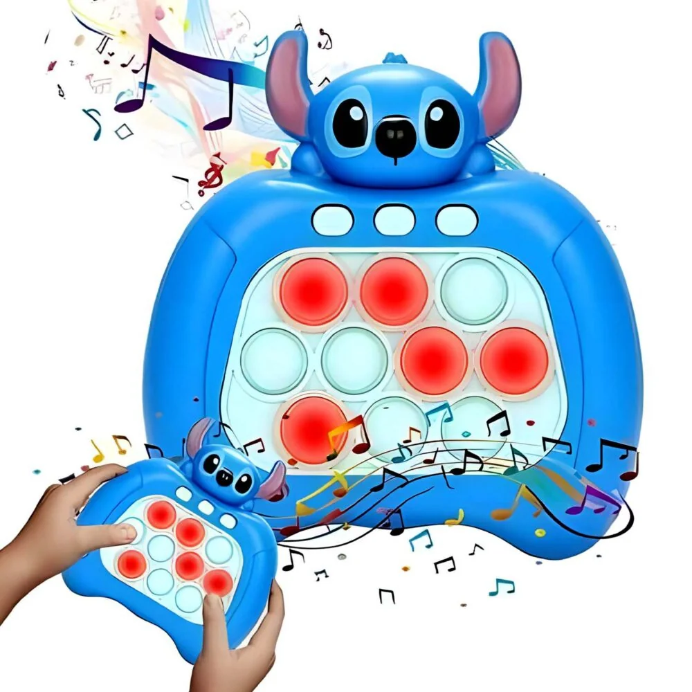 MG Pop It Stitch interaktívna hračka pre deti, modrá