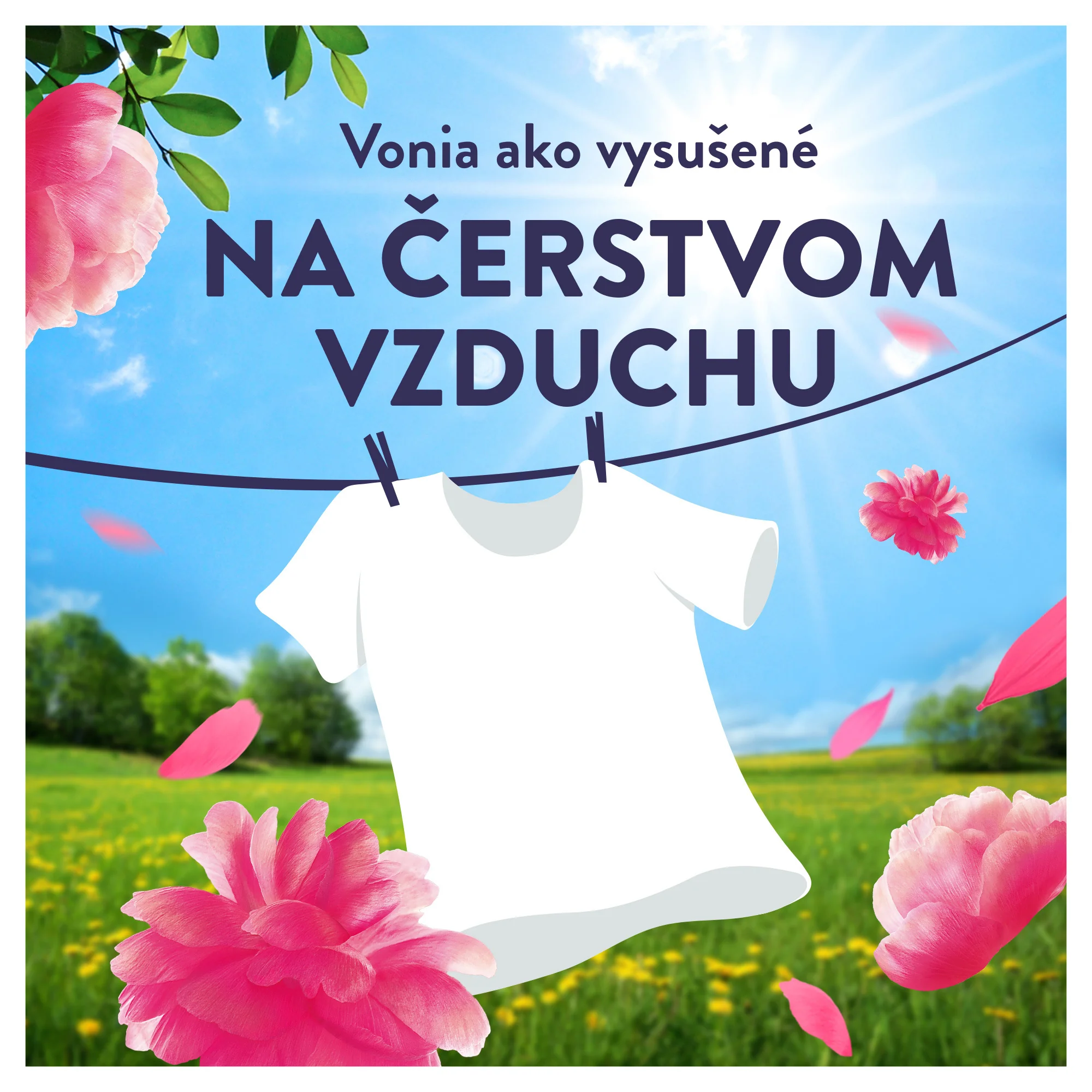 Lenor Fresh Air Pink Blossom aviváž, 76 praní 1064 ml