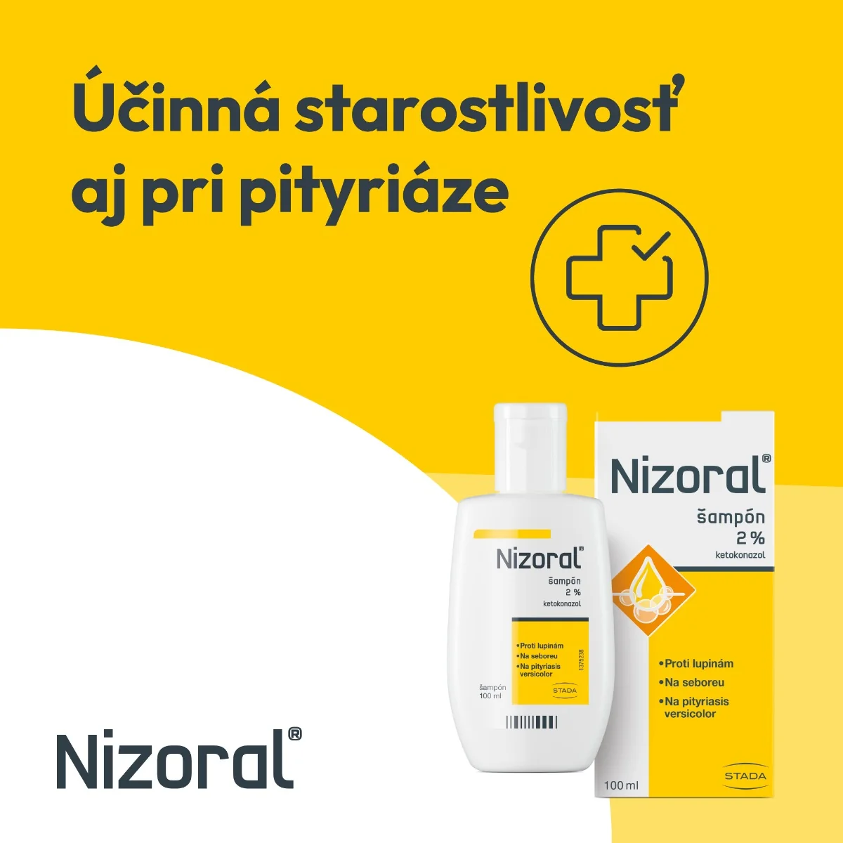 Nizoral šampón 2% 100 ml