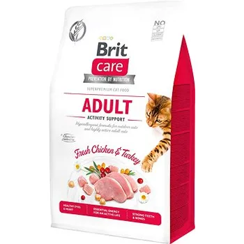 Brit Care Cat Grain-Free Adult Activity Support  1×0,4 kg, granule pre mačky