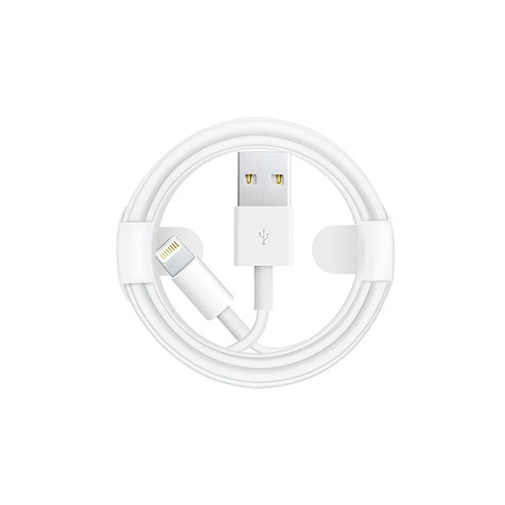 MG Economy kábel USB / Lightning 2A 1m, biely