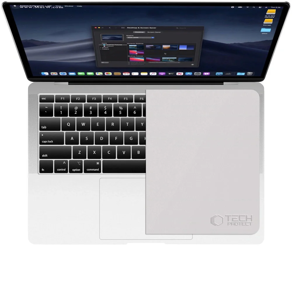 Tech-Protect Polishing Cloth čistiaca handrička z mikrovlákna 15-16'', sivá sivá