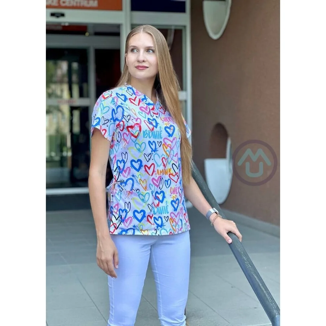 Zdravotnícka blúza CARDIO 2XL