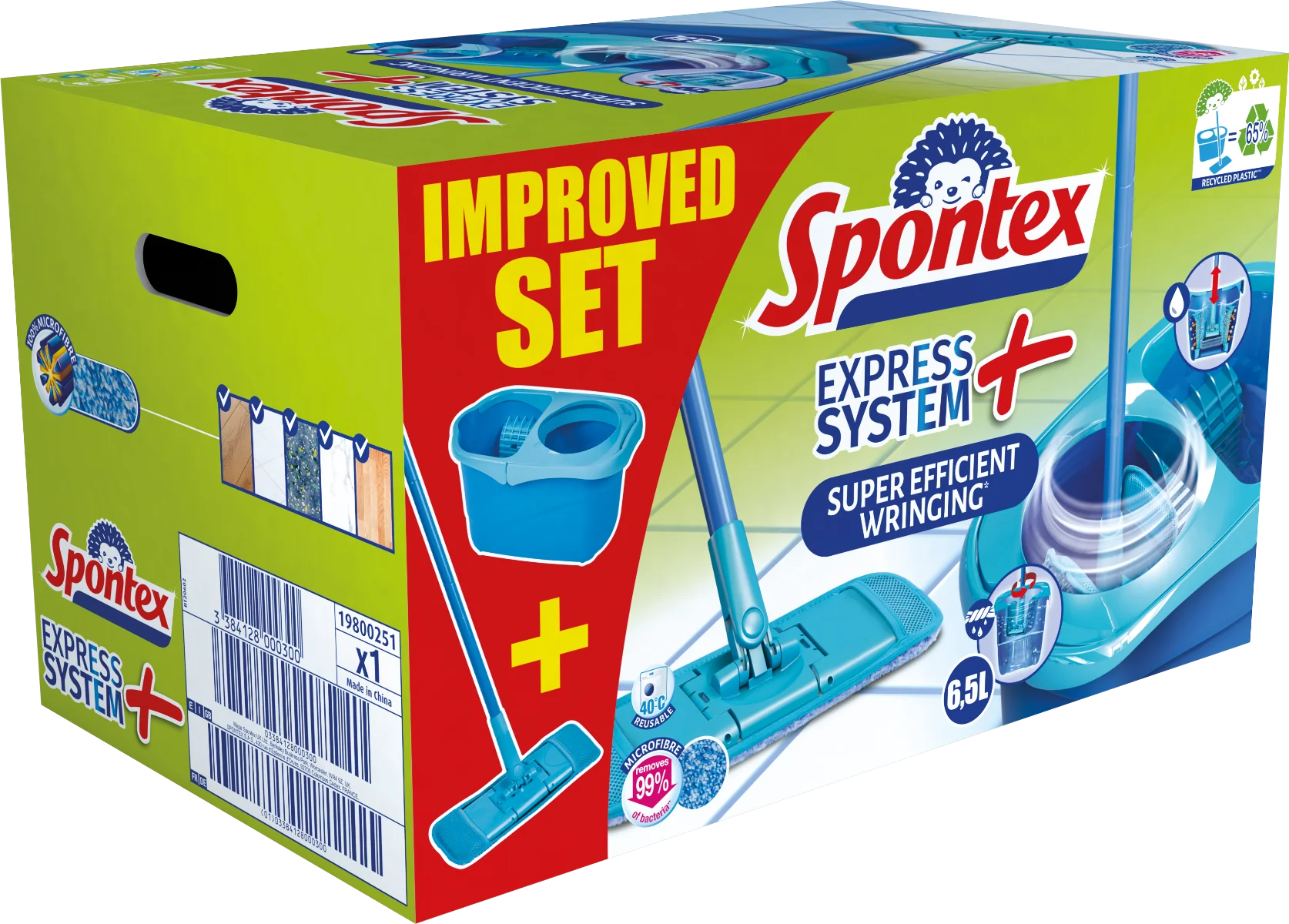 Spontex Express System+ 1×1 ks, mop | Dr. Max Lekáreň