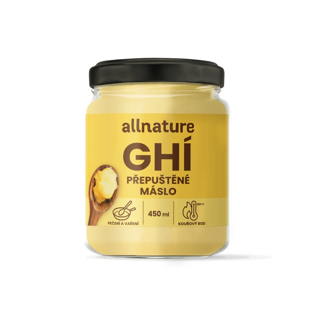 Allnature GHÍ 1×450 ml, maselný tuk