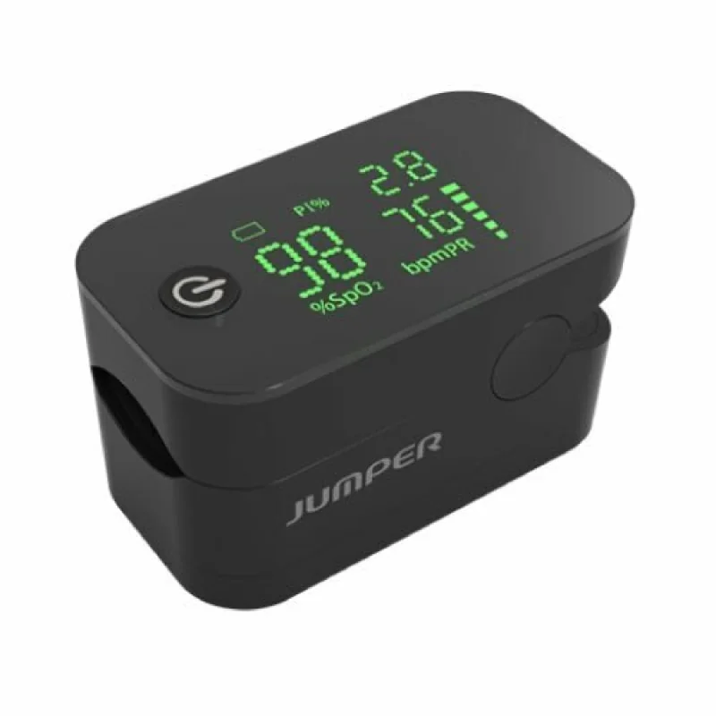 Babys Jumper JPD-500G pulzný oxymeter, čierny