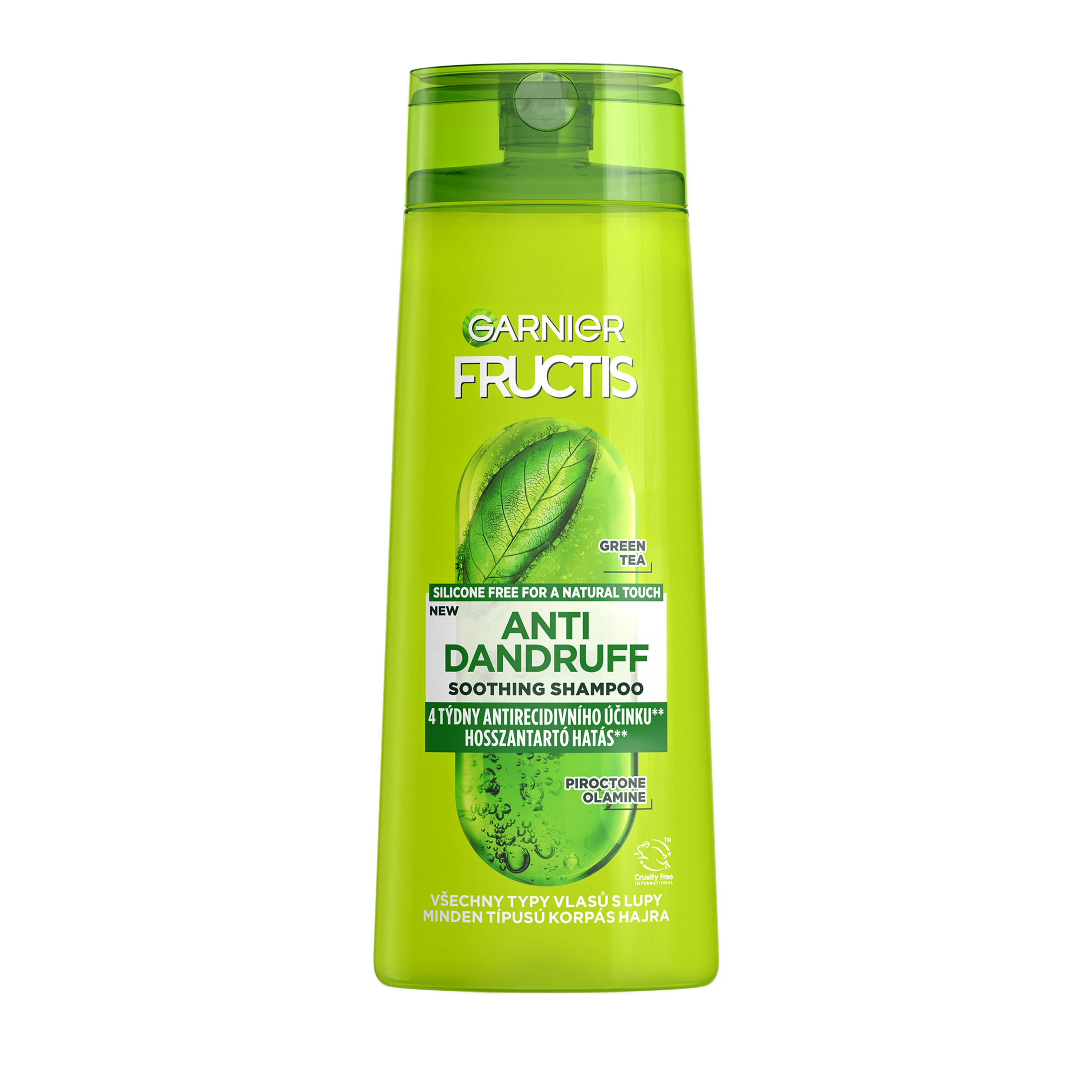 Garnier Fructis Antidandruff upokojujúci šampón na všetky typy vlasov s lupinami 400 ml