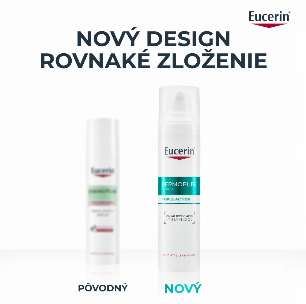 Eucerin DERMOPURE CLINICAL Pleťový fluid s trojitým účinkom 40 ml