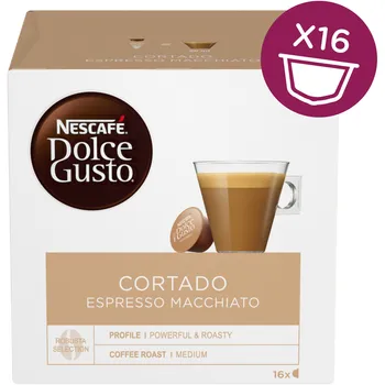 Nescafé Kapsule Dolce Gusto Cortado Espresso Macchiato 1×16 ks, kávové kapsuly