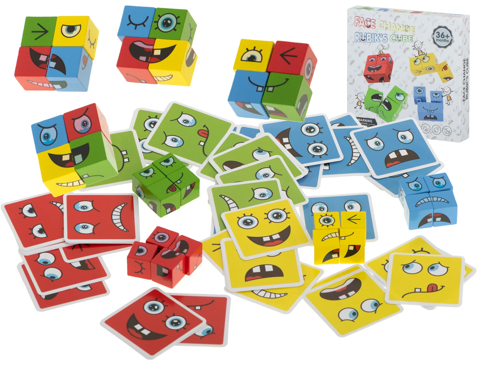 Kreatívne Bloky Montessori - Montessori Kreatívne Bloky s Meniacimi Emóciami a Výzvami