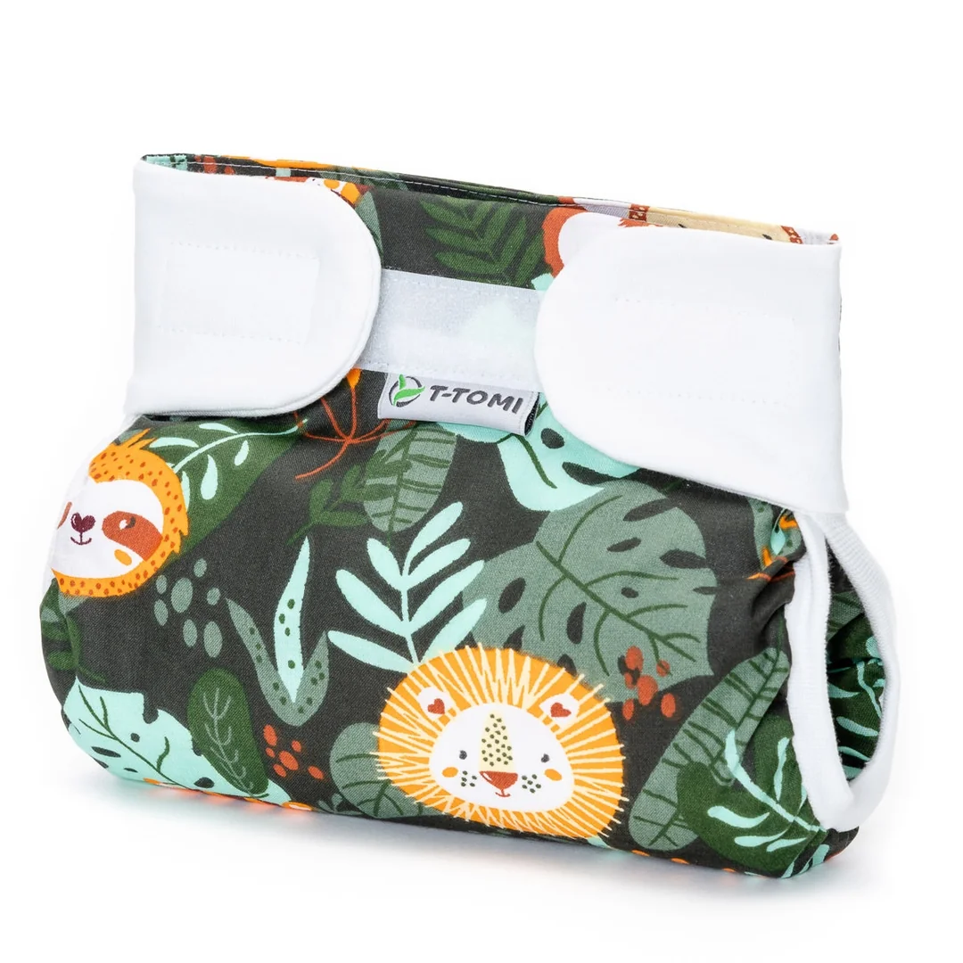 Ortopedické abdukčné nohavičky T-TOMI PLUS - Velcro Jungle (5-9 kg)