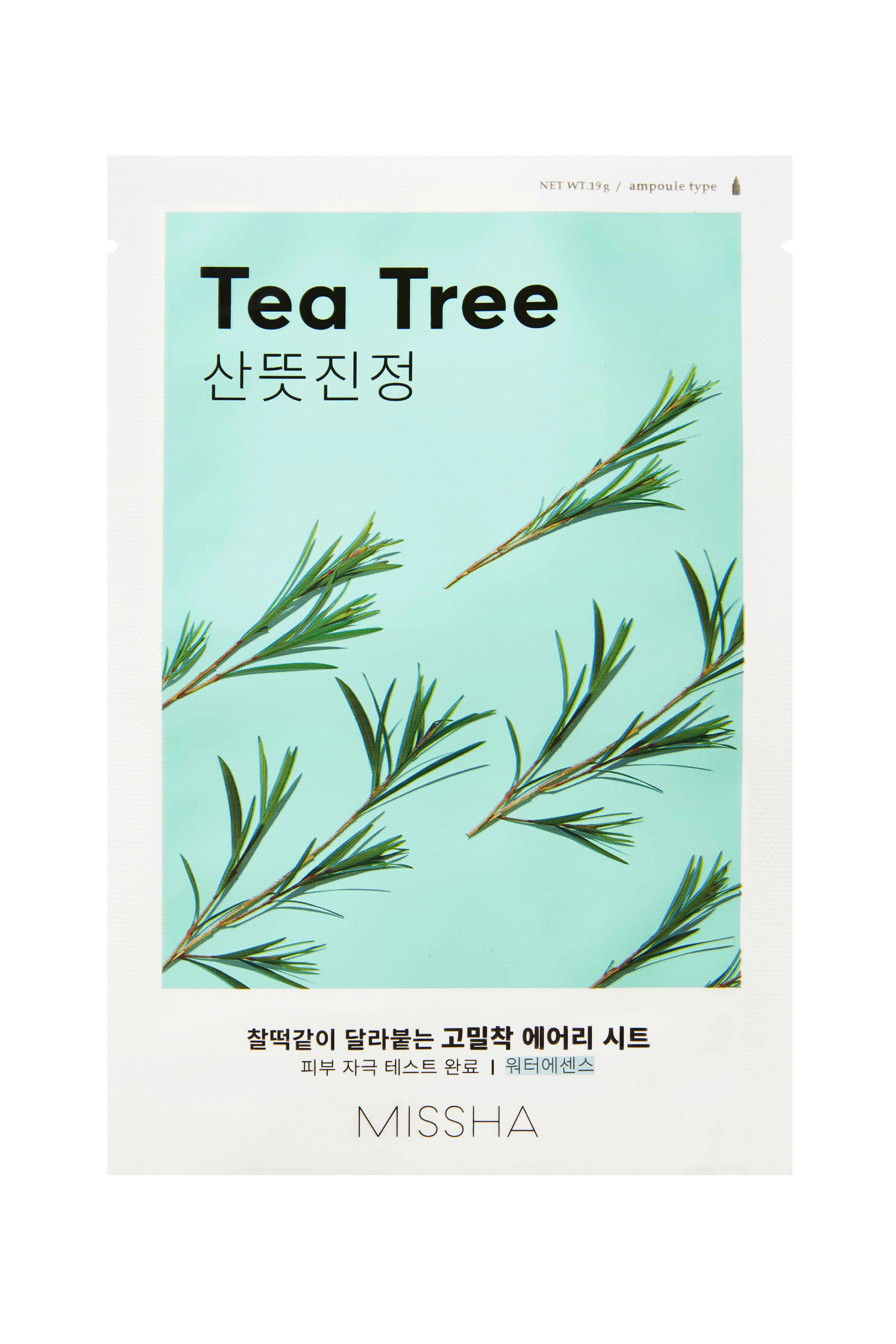 Missha Airy Fit Sheet Mask Tea Tree 19 g / 1 sheet