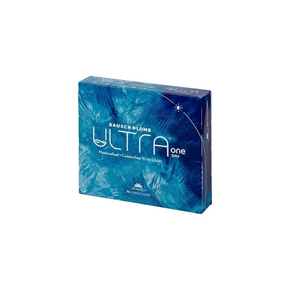 Denné Bausch + Lomb ULTRA One Day (90 šošoviek) Dioptrie: 0.5, Zakrivenie: 8.6